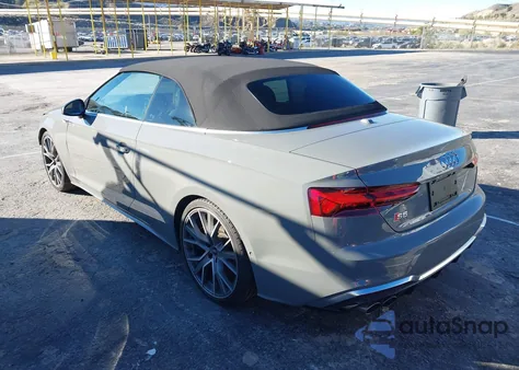2021 Audi S5 Cabriolet Prestige Tfsi Quattro Tiptronic from USA, damaged, VIN WAUY4GF51MN007337